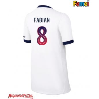 Paris Saint-Germain Fabian Ruiz #8 Tricou Fotbal Replică 2026-27 Femei Deplasare
